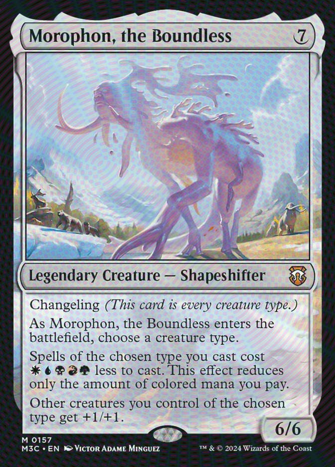 Morophon, the Boundless (M3C) (157) / Ripple Foil