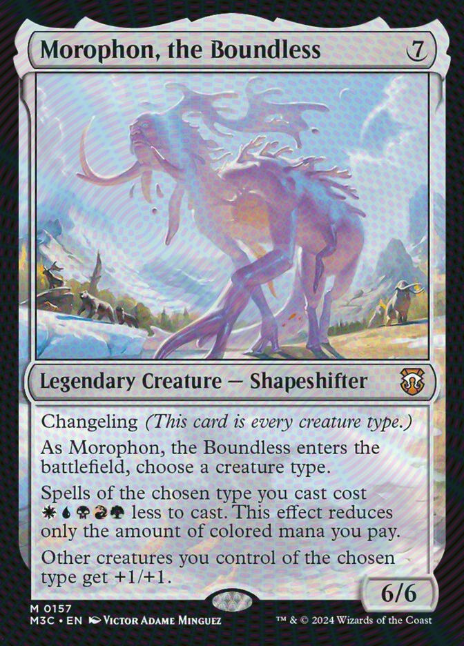 Morophon, the Boundless (M3C) (157) / Ripple Foil