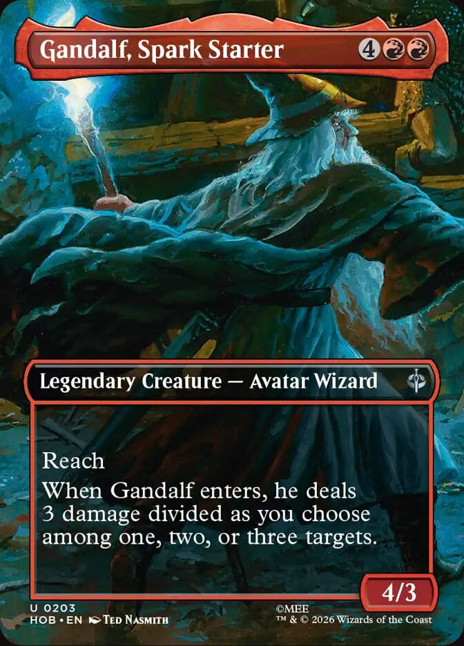 Gandalf, Spark Starter (HOB) (203) / Borderless