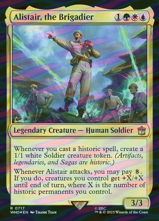 Alistair, the Brigadier (WHO) (717) / Surge Foil