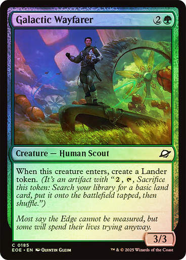 Galactic Wayfarer (EOE) (185) / Foil