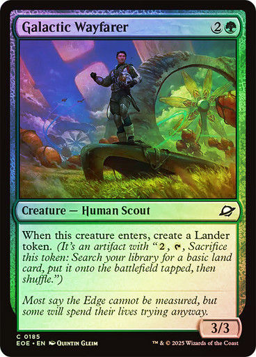 Galactic Wayfarer (EOE) (185) / Foil