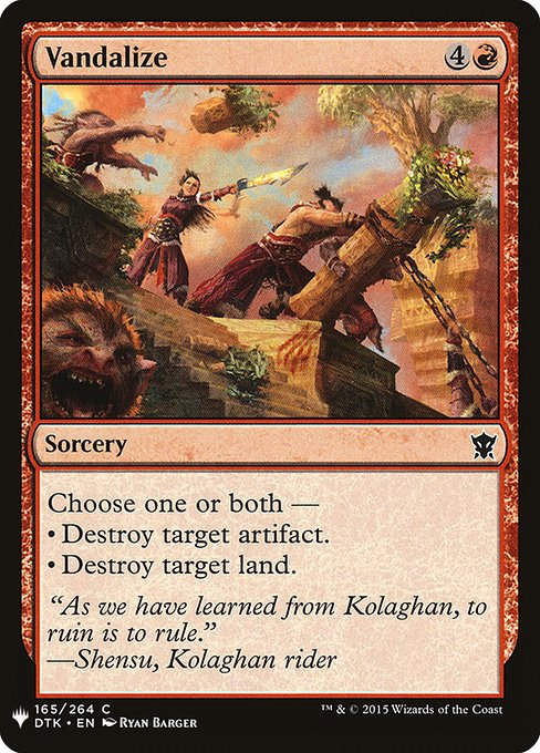 Vandalize (PLST) (DTK-165)