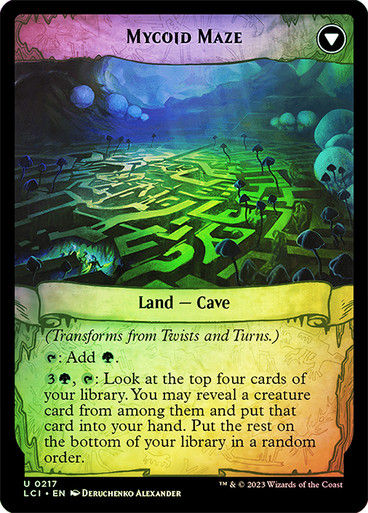 Twists and Turns // Mycoid Maze (lci) / Foil — cara 2 de 2