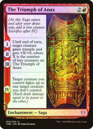 The Triumph of Anax (THB) (160) / Foil