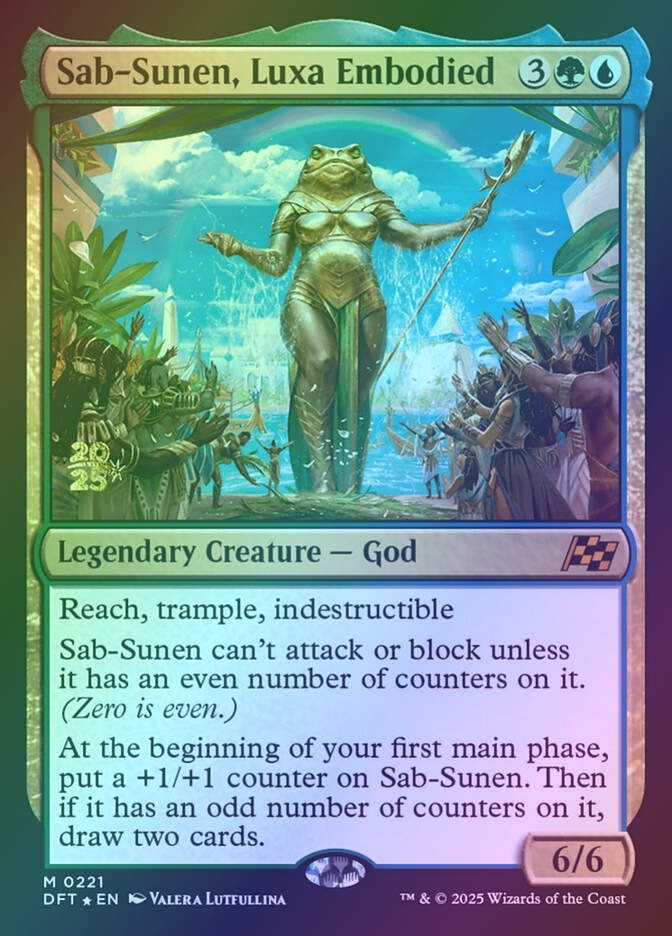 Sab-Sunen, Luxa Embodied (PDFT) (221s) / Foil
