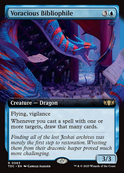 Voracious Bibliophile (TDC) (63) / Extended Art