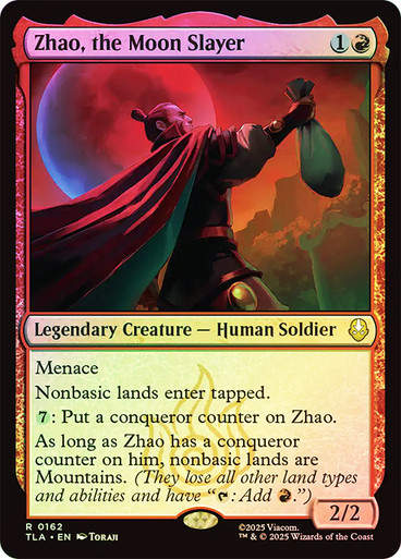 Zhao, the Moon Slayer (TLA) (162) / Foil