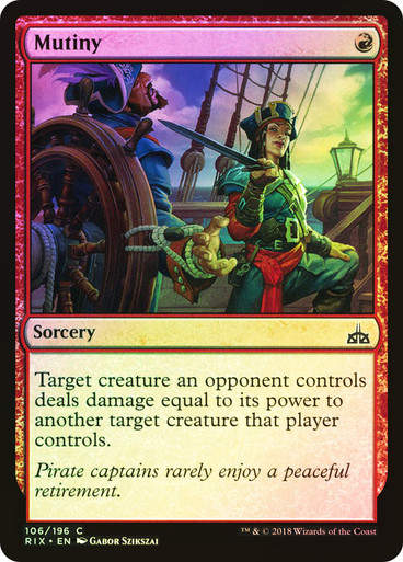 Mutiny (RIX) (106) / Foil