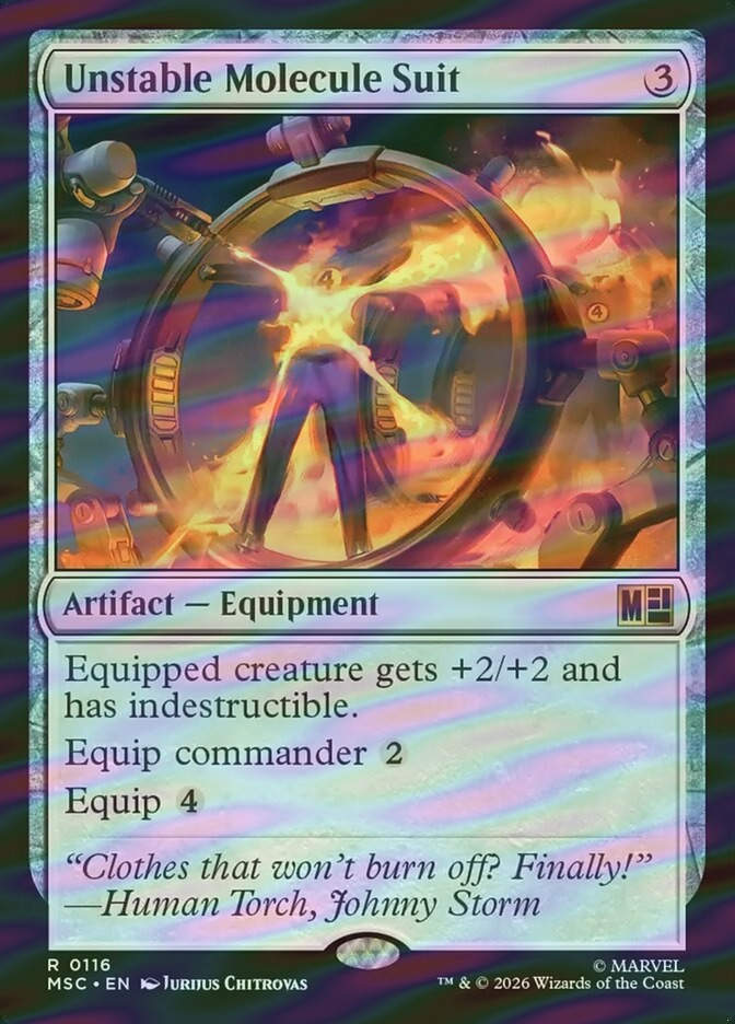 Unstable Molecule Suit (MSC) (116) / Surge Foil
