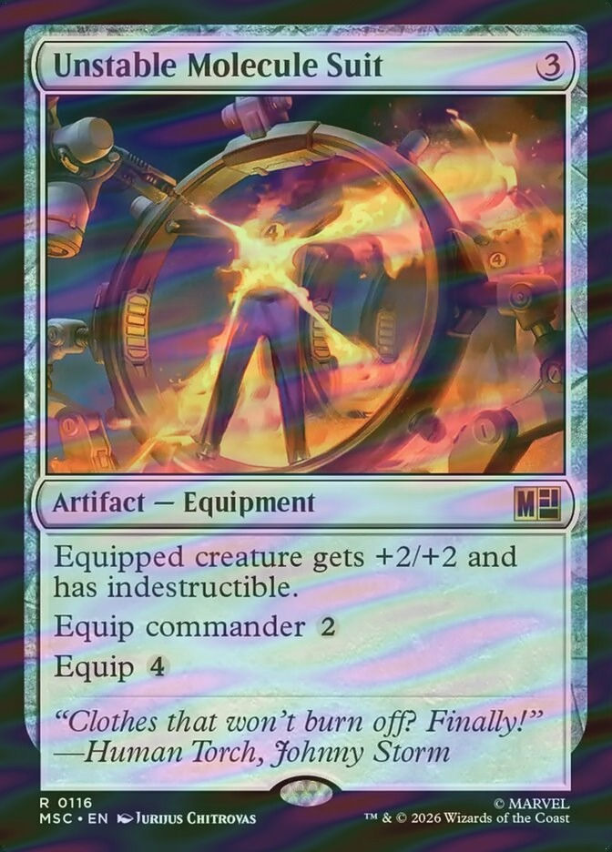 Unstable Molecule Suit (MSC) (116) / Surge Foil