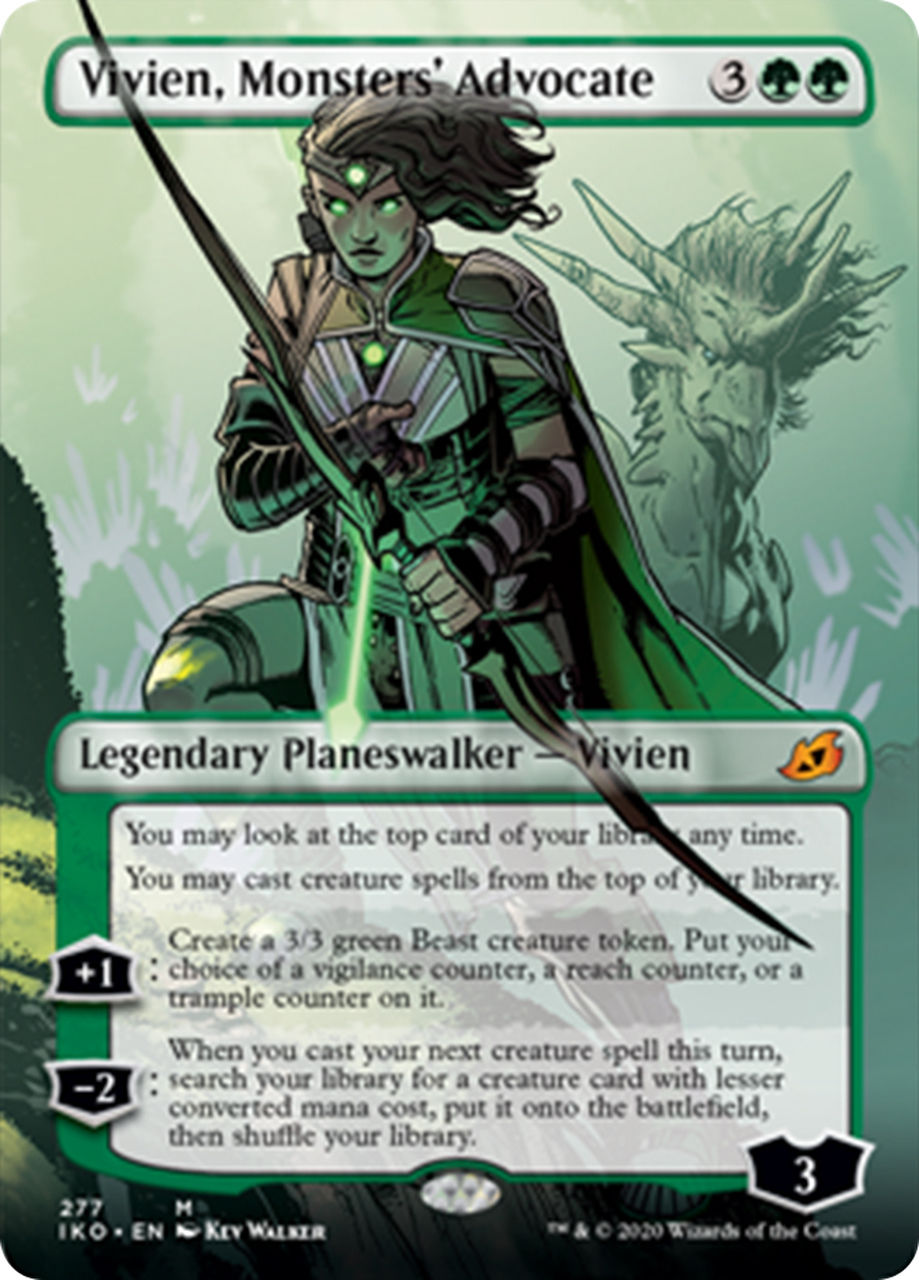 Vivien, Monsters' Advocate (IKO) / (Borderless)