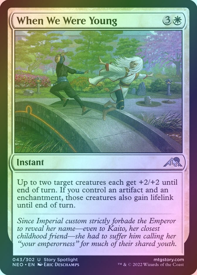 When We Were Young (NEO) (43) / Foil