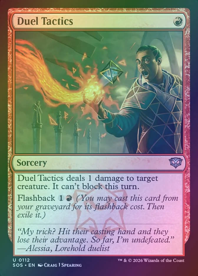 Duel Tactics (SOS) (112) / Foil