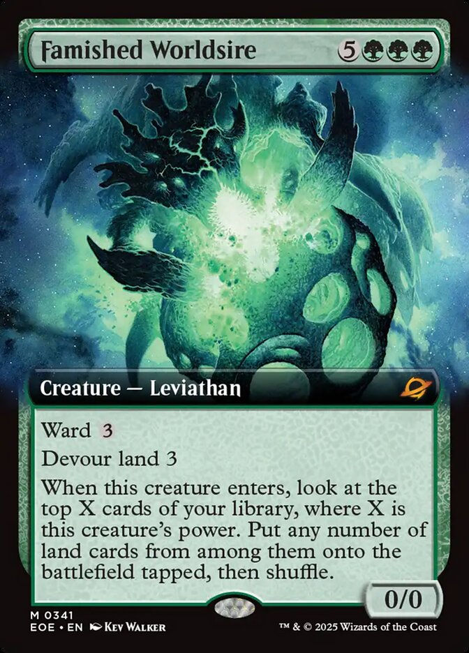 Famished Worldsire (EOE) (341) / Extended Art