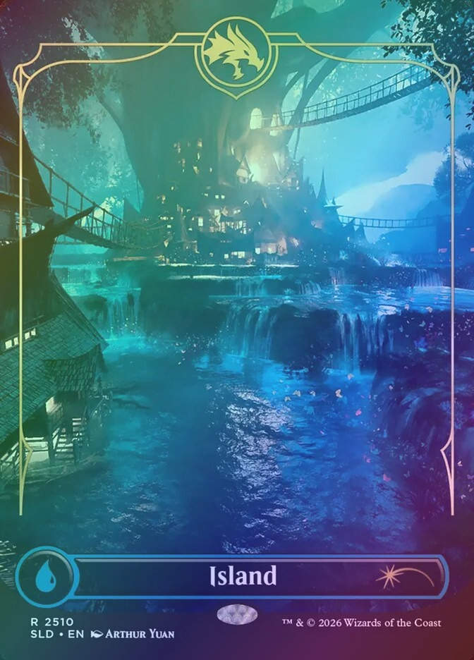 Island (SLD) (2510) / Borderless / Foil