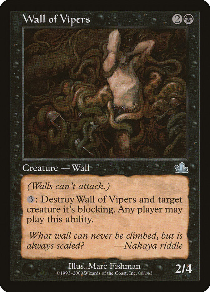 Wall of Vipers (PCY) (80)