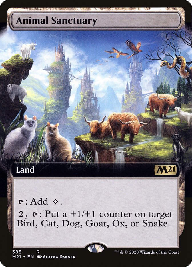 Animal Sanctuary (M21) (385) / Extended Art