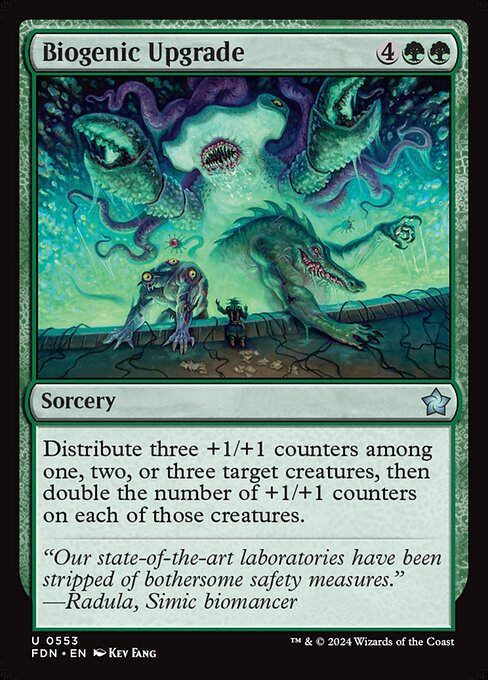 Biogenic Upgrade (FDN) (553) (Beginner)