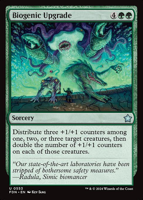 Biogenic Upgrade (FDN) (553) (Beginner)