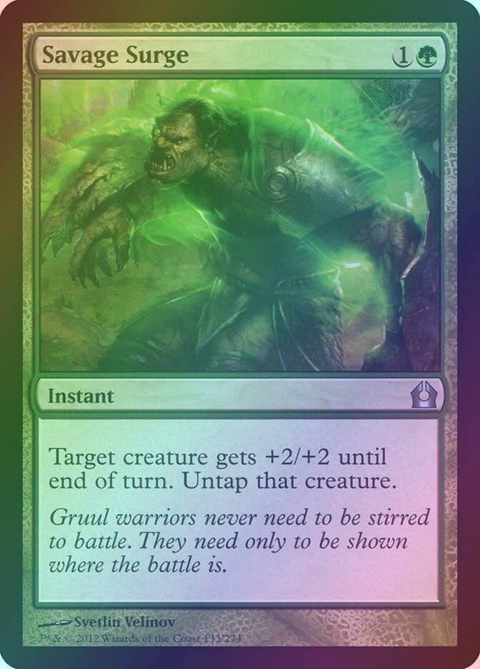 Savage Surge (RTR) (133) / Foil
