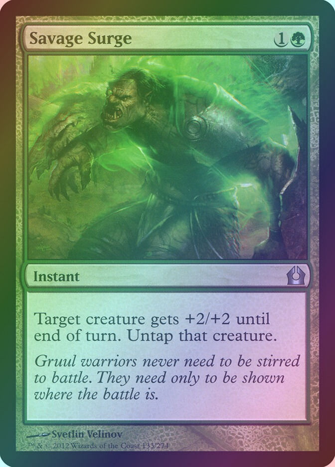 Savage Surge (RTR) (133) / Foil