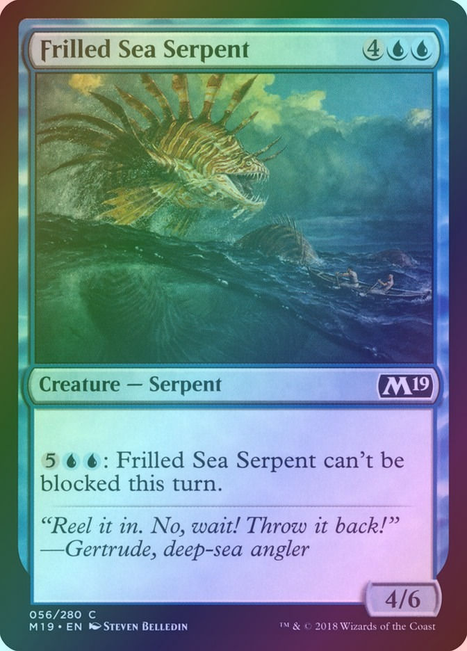 Frilled Sea Serpent (M19) (56) / Foil
