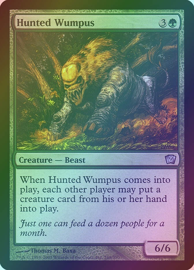 Hunted Wumpus (9ED) (248★) / Foil