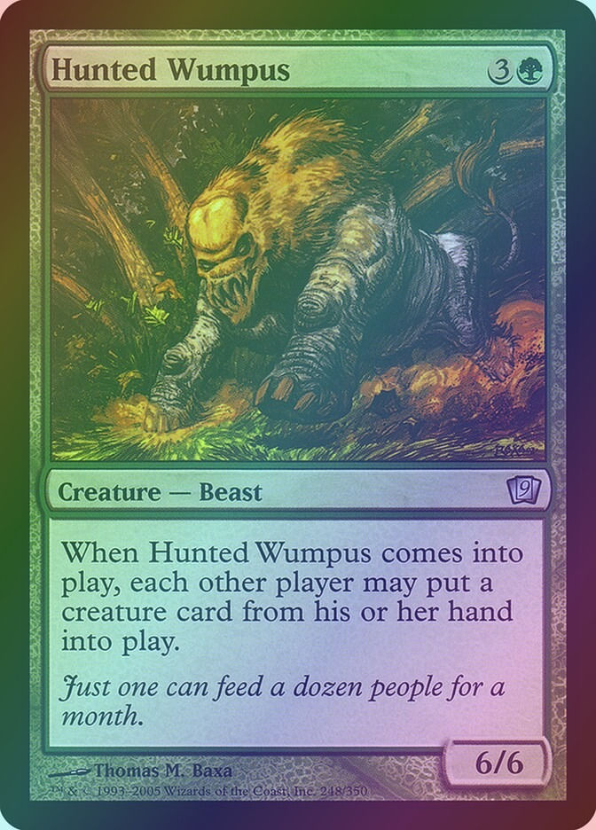 Hunted Wumpus (9ED) (248★) / Foil
