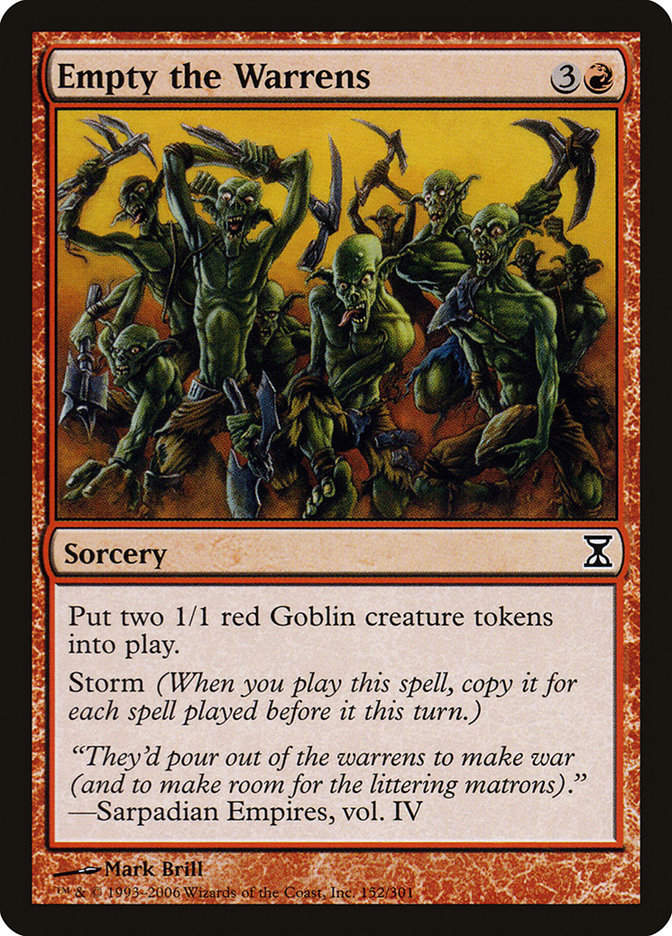 Empty the Warrens (TSP) (152)