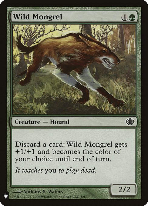 Wild Mongrel (PLST) (DDD-5)
