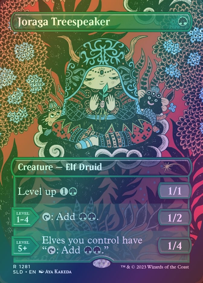 Joraga Treespeaker (SLD) (1281) / Borderless / Foil
