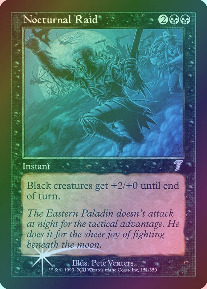 Nocturnal Raid (7ED) (151★) / Foil