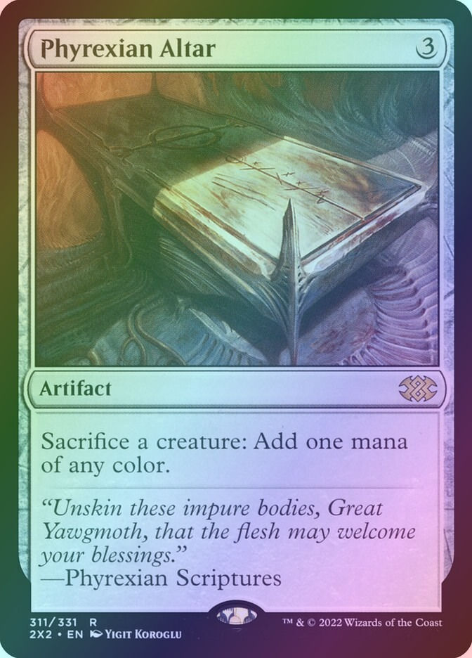 Phyrexian Altar (2X2) (311) / Foil