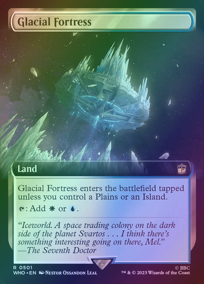 Glacial Fortress (WHO) (501) / Extended Art / Foil