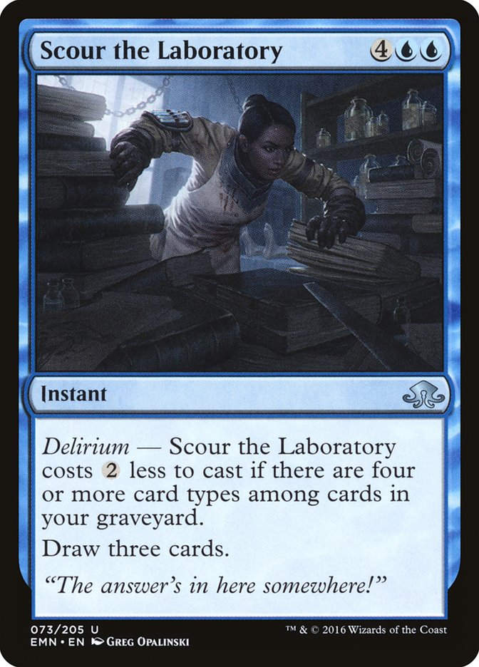 Scour the Laboratory (EMN) (73)
