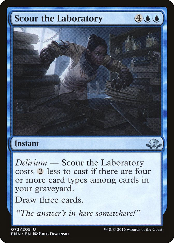Scour the Laboratory (EMN) (73)
