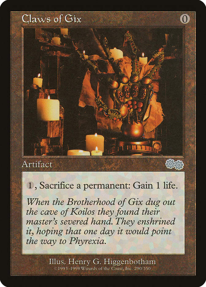 Claws of Gix (USG) (290)