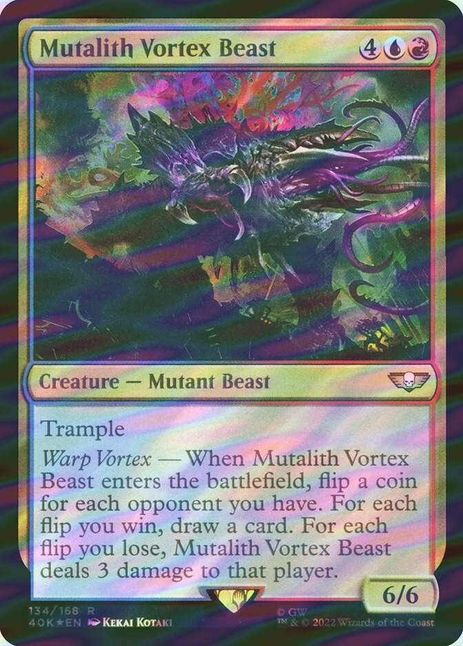 Mutalith Vortex Beast (40K) (134★) / Surge Foil