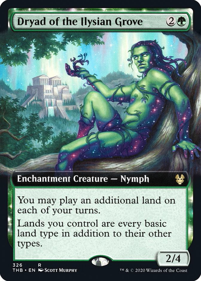 Dryad of the Ilysian Grove (THB) (326) / Extended Art