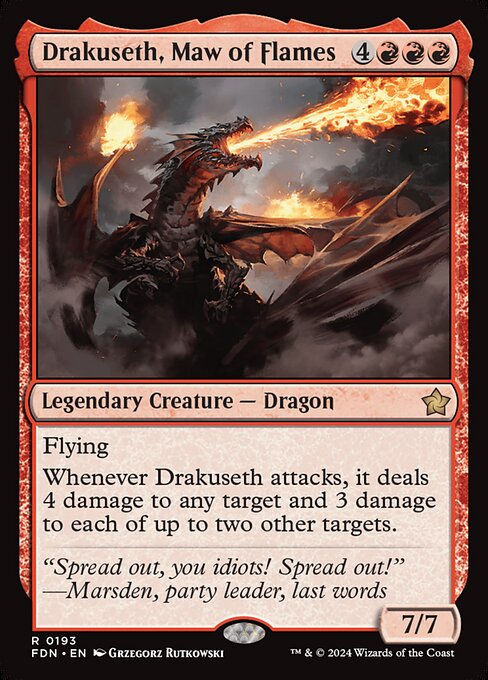Drakuseth, Maw of Flames (FDN) (193)