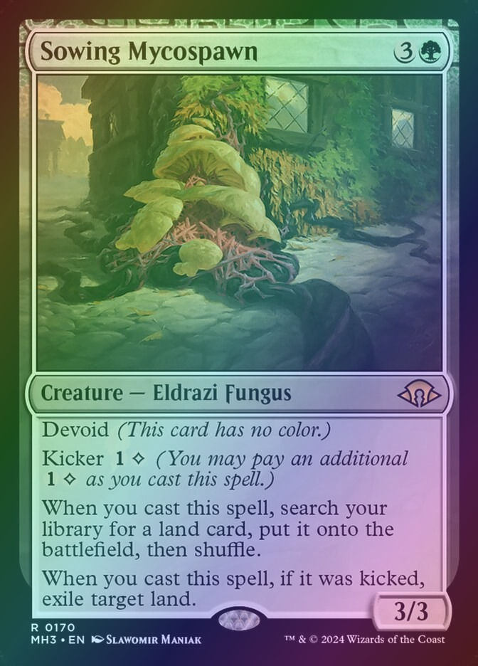Sowing Mycospawn (MH3) (170) / Foil