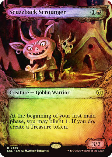 Scuzzback Scrounger (ECL) (320) / Showcase / Foil