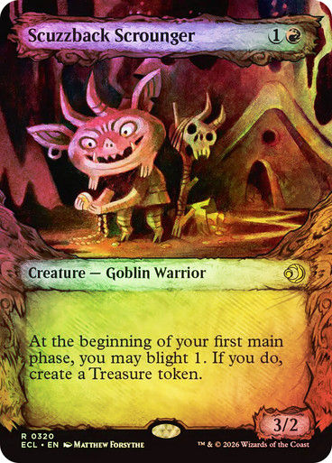 Scuzzback Scrounger (ECL) (320) / Showcase / Foil