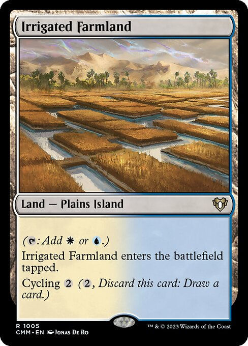 Irrigated Farmland (cmm) (Commander Deck)