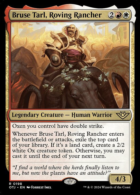Bruse Tarl, Roving Rancher (otj) (198)