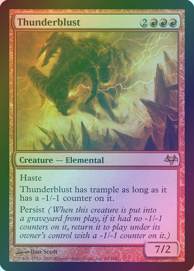 Thunderblust (EVE) (63) / Foil