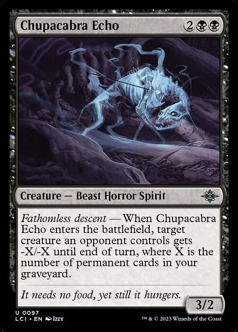 Chupacabra Echo (lci)