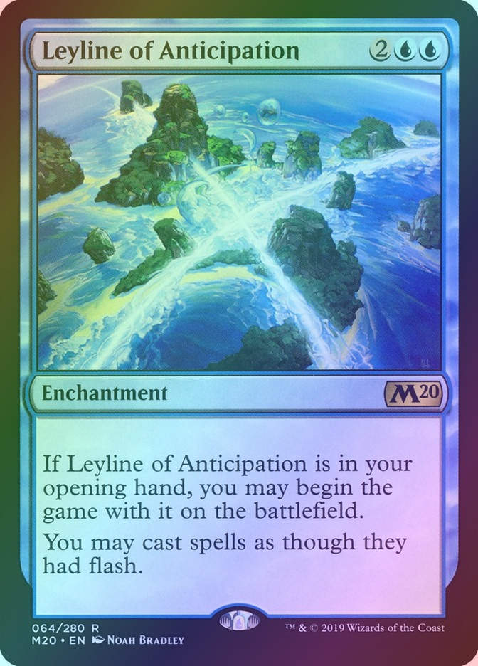 Leyline of Anticipation (M20) (64) / Foil