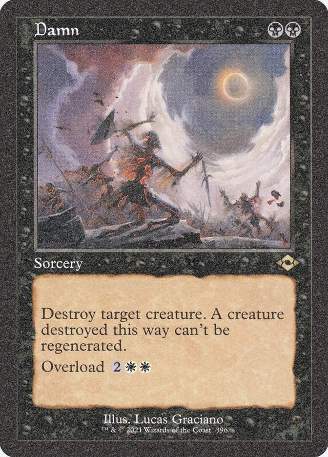 Damn (MH2) (396) / Foil Etched